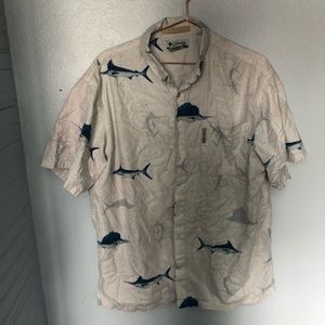 Columbia swordfish button down